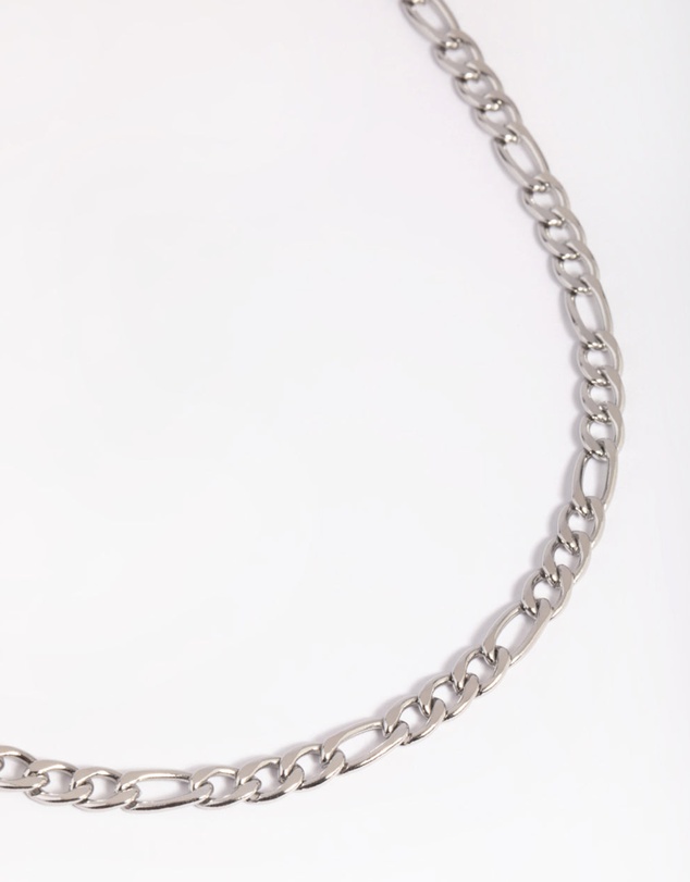 Lovisa - Waterproof Stainless Steel Figaro Necklace