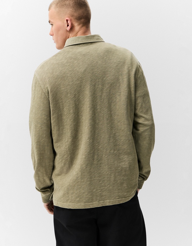 UNISON - Garment Dye L/S Polo