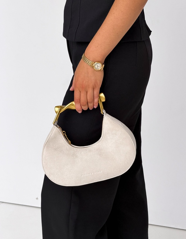 Morgan & Taylor - Myla Handbag in Cream White