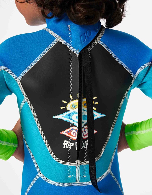 Rip Curl - Groms Omega Back Zip Easy On/Off Wetsuit