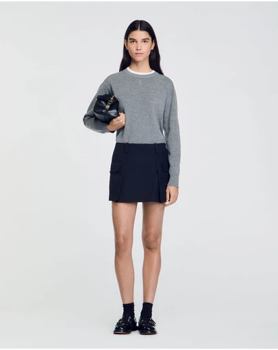 Sandro - Lara Woven Skirt
