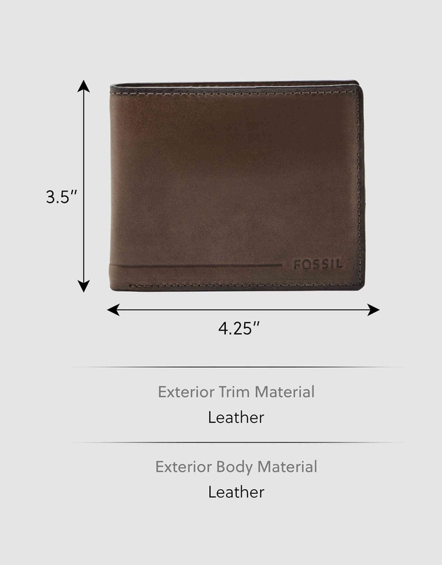 Fossil - Allen Brown Passport Case