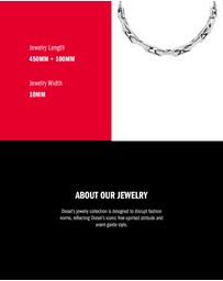 Diesel - Silver Tone Necklace