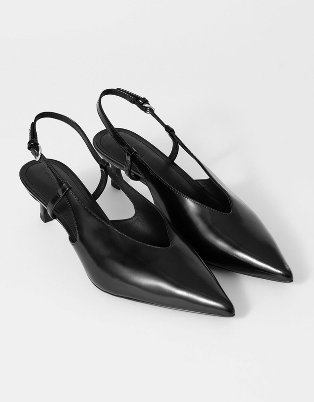 & Other Stories - Classic Leather Slingback Pumps
