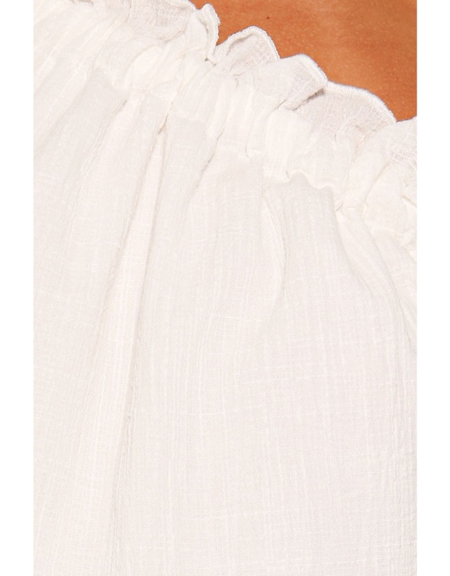 Petal & Pup - Alison One Shoulder Top - White