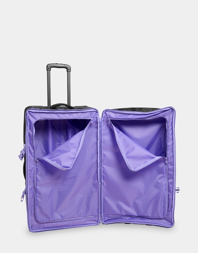 Roxy - Womens Long Haul Travel Bag Rolling Suitcase