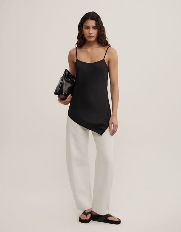 Witchery - Scarf Hem Longline Tank