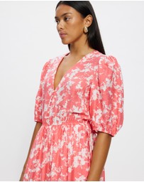 & Other Stories - Tiered Puff-Sleeve Maxi Dress