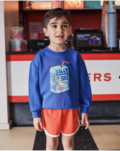 Rock Your Kid - Billy Sweater in Cobalt Blue