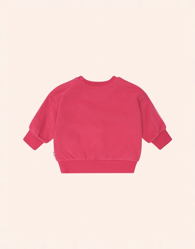 Huxbaby - Cherry Racer Stripe Sweatshirt - Babies-Kids