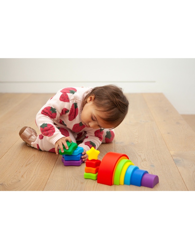 Bright Child - Rainbow Stacking Towers