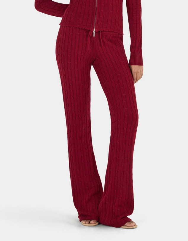 Ownley - Peridot Cable Knit Trackpant