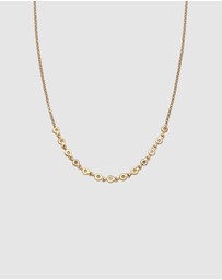 Haze & Glory - ICONIC EXCLUSIVE - Necklace Cool Glam Gemstone in 925 Sterling Silver Gold Plated