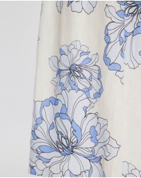 Minima Esenciales - Rosa Linen Maxi Dress