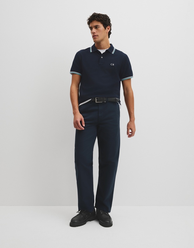 Country Road - Australian Cotton Cr Logo Pique Polo