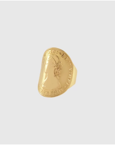 Von Treskow - Curved Coin Ring