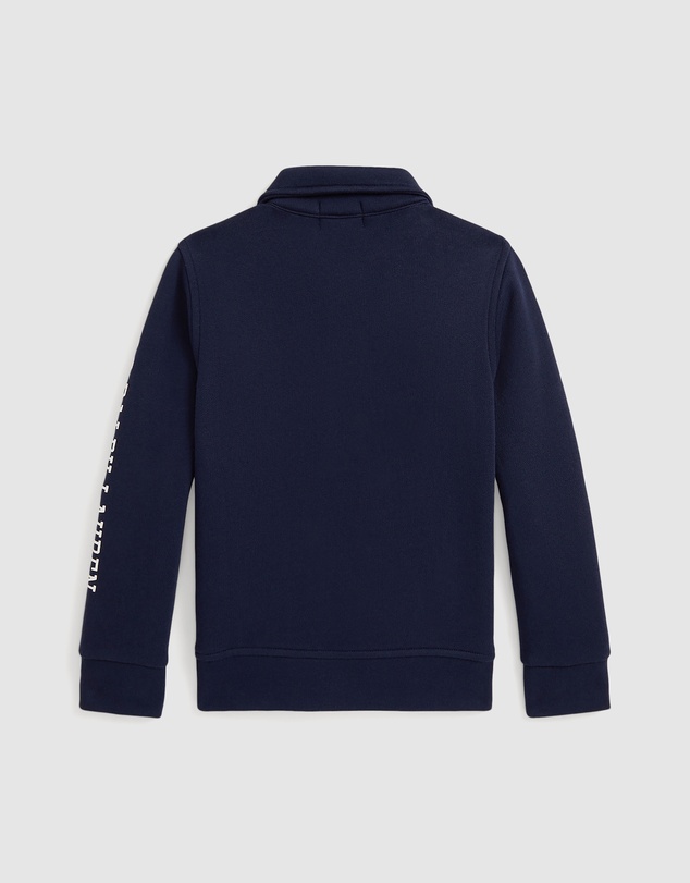 Polo Ralph Lauren - Logo Fleece Collared Sweatshirt - ICONIC EXCLUSIVE - Babies-Kids