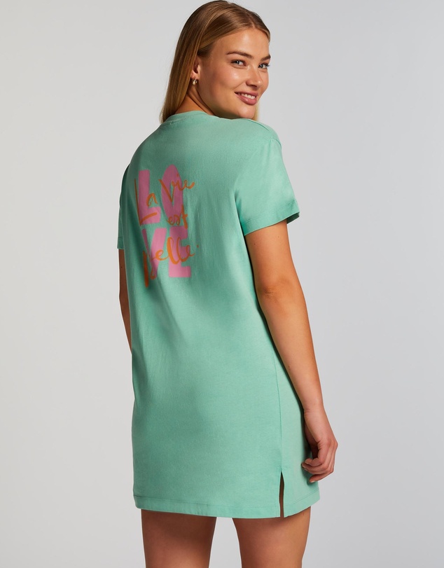 Hunkemoller - Boxy Cotton R-neck Nightie