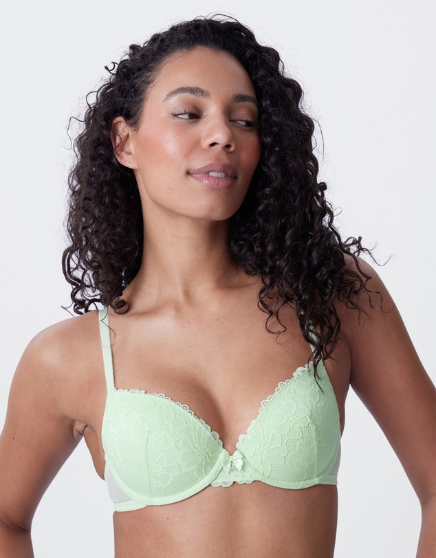 Bras N Things - Isla Lightly Lined Bra - Light Green