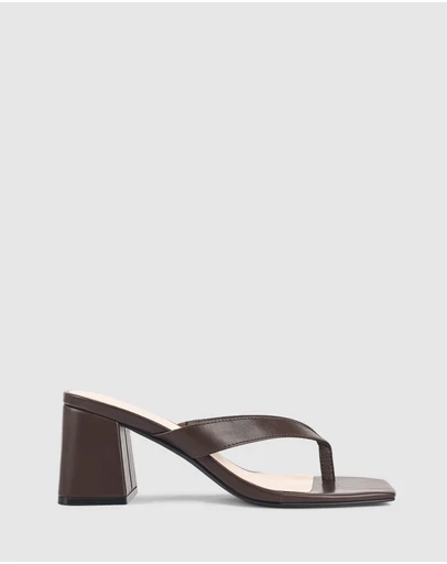 Verali - Stoked Block Heel Thongs