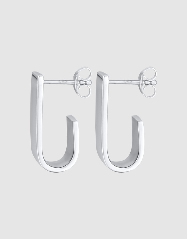 Elli Jewelry - Chunky Stud Earrings in 925 Silver