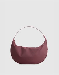 Evity - Noemie Leather Trim Shoulder Bag