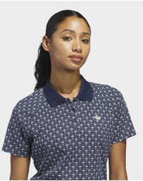 adidas Originals - Originals All Over Trefoil Polo Shirt Womens