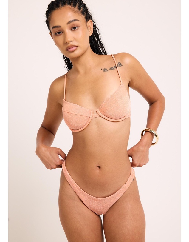 Insight - Lurex Cheeky Bikini Set