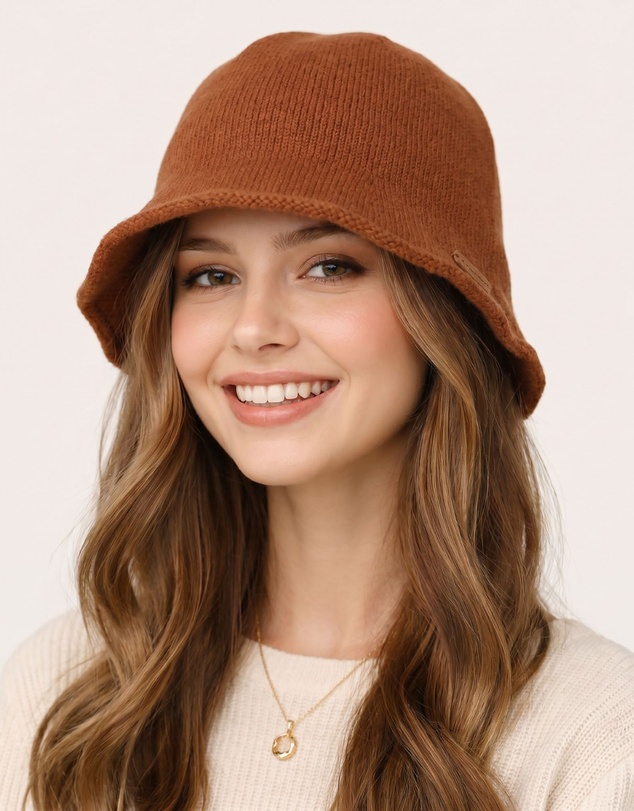 SILK MAGNOLIA - Cashmere Bucket Hat