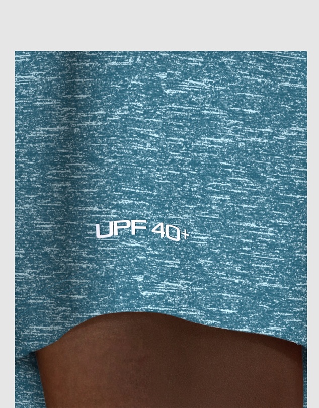 Nike - Heather Short Sleeve Hydroguard Top