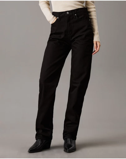 Calvin Klein Jeans - High Rise Straight Jeans