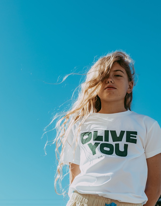 Olive & The Captain - Olive You Everyday Tee - Green