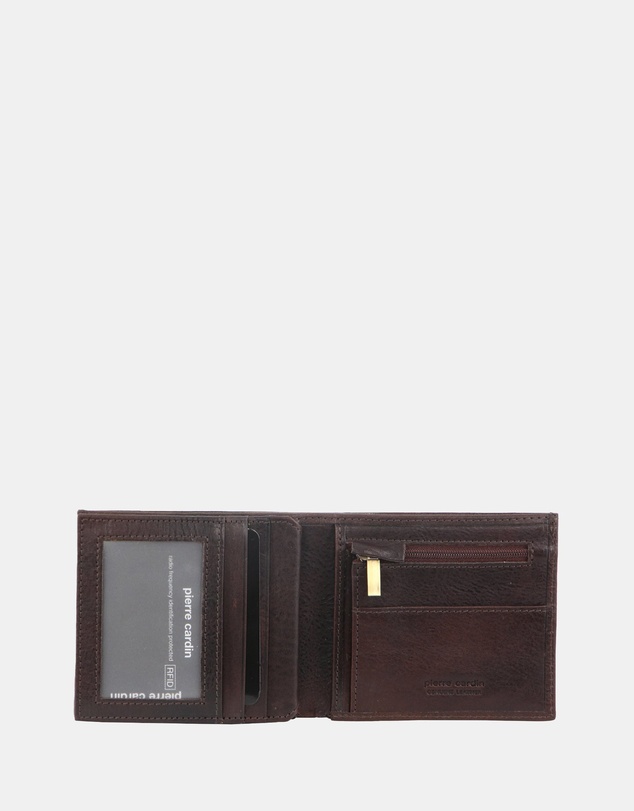 Pierre Cardin - Pierre Cardin Italian Leather Tri-Fold Men's Wallet