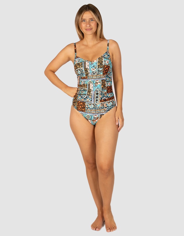 Baku Swimwear - Tulum D/E Underwire One Piece Swimsuit