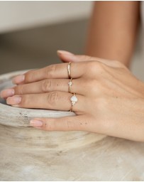Luna Rae - Solid Gold - Grace Ring
