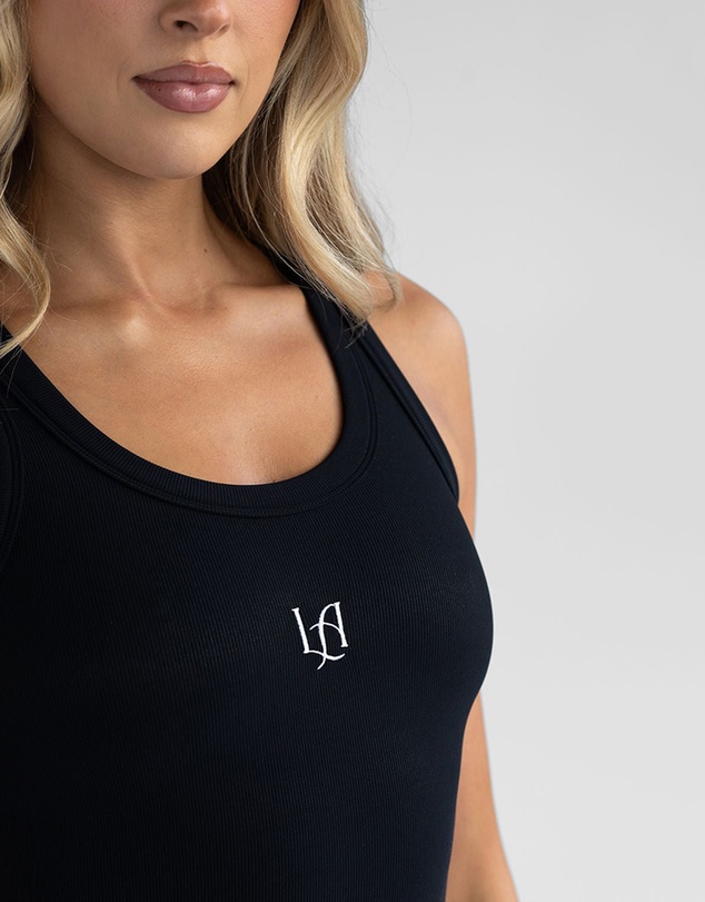 Leelo Active - Ribbed Logo Tank