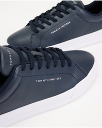 Tommy Hilfiger - Court Leather Detail Sneakers - Men's