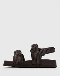 Betts - Majorca Junior Ankle Strap Footbed Sandals