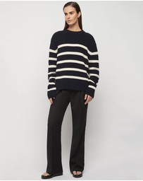 FRIEND of AUDREY - Cotton Striped Knit