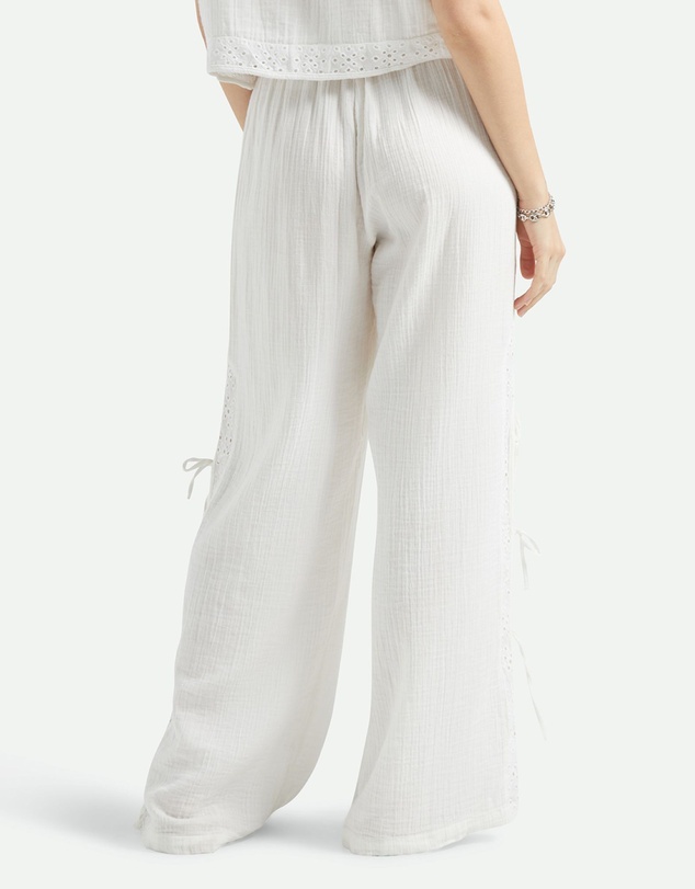 Brixton - Seaside Eyelet Wide Leg Pant