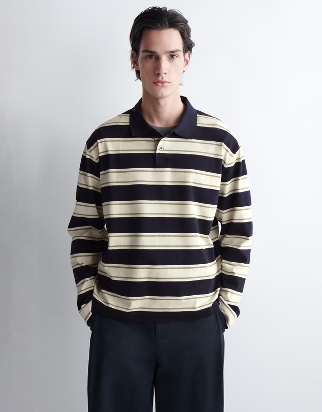 COS - Interlock Cotton Polo Shirt