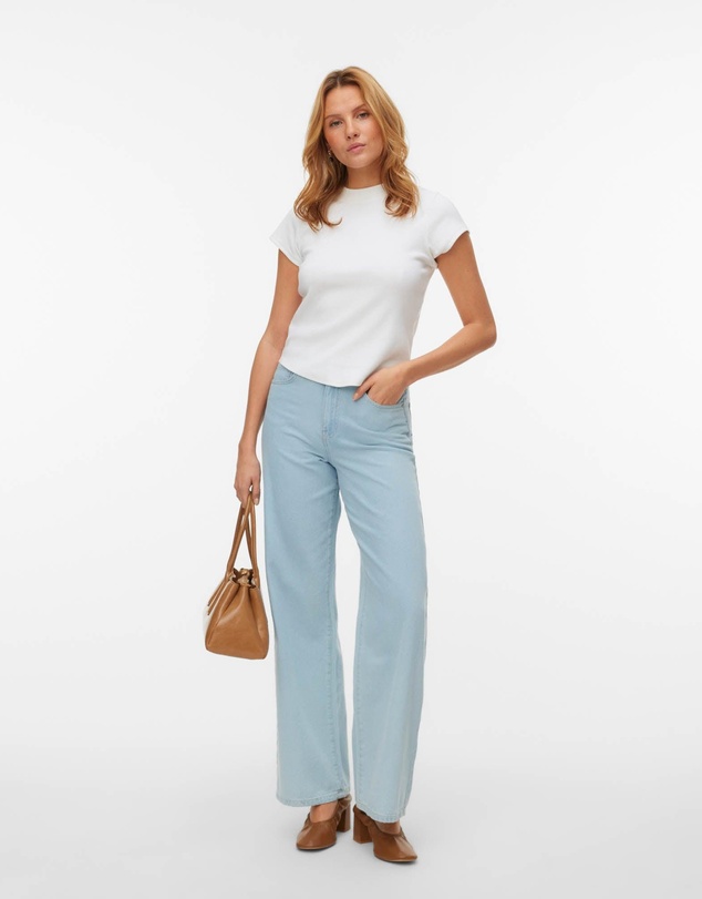 Vero Moda - Kirsa High Waisted Wide Jeans