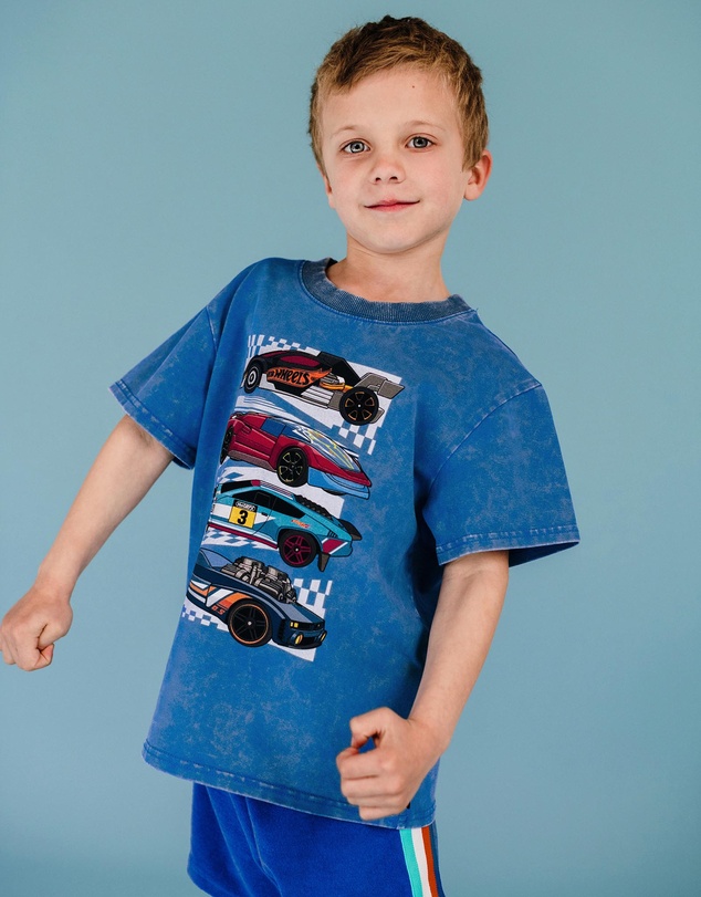 Rock Your Kid - Hot Wheels Vintage Cars Tee - ICONIC EXCLUSIVE - Kids-Teens