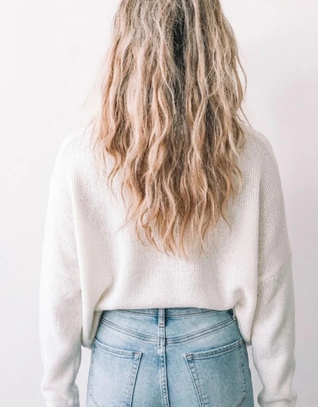 Esther & Co - Joansy Knit - White