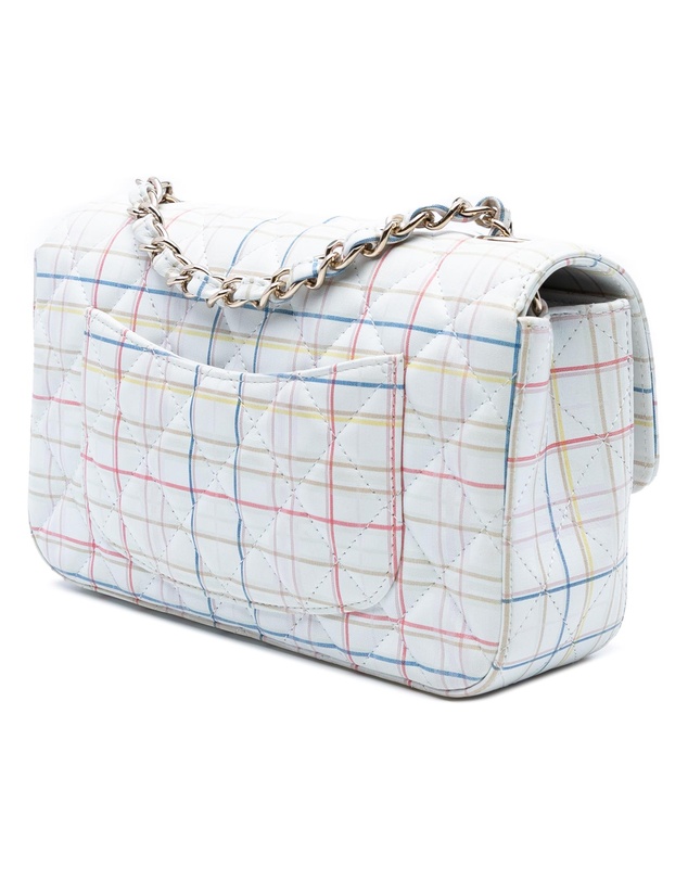 Pre-Loved by Azura Reborn - Pre-Loved Mini Rectangular Classic Printed Calfskin Single Flap