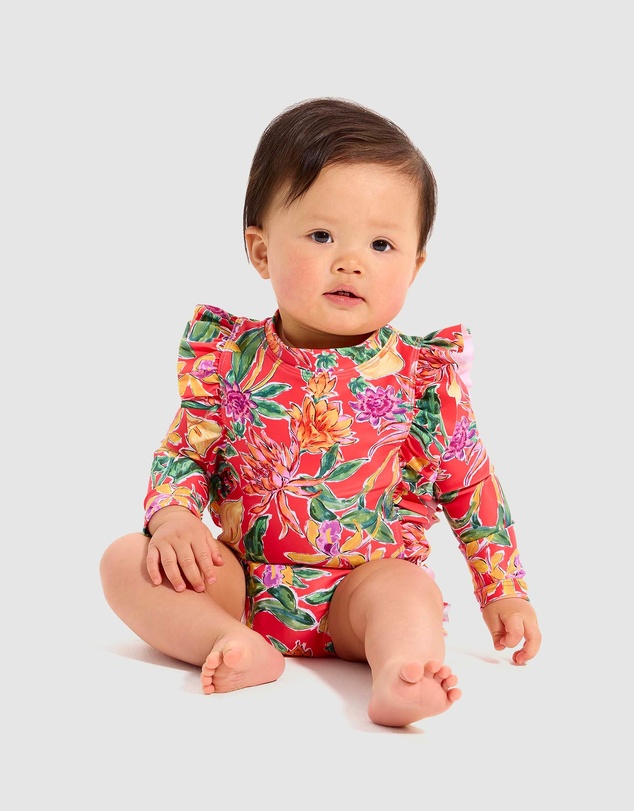 Seafolly - Hot House Melon Sunsuit - Babies