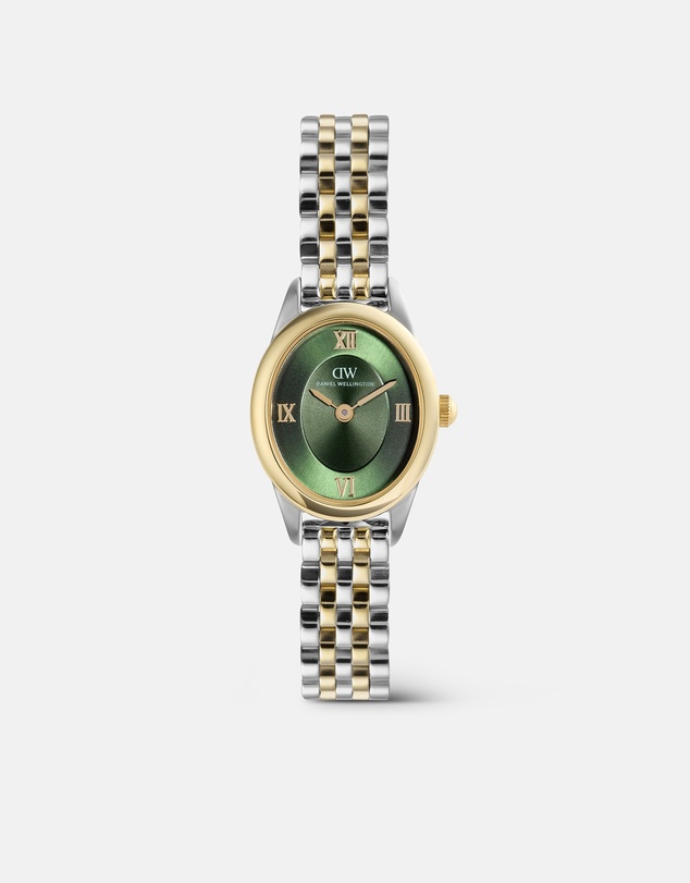 Daniel Wellington - Ophelia Mini Beans Link Emerald Two-Tone