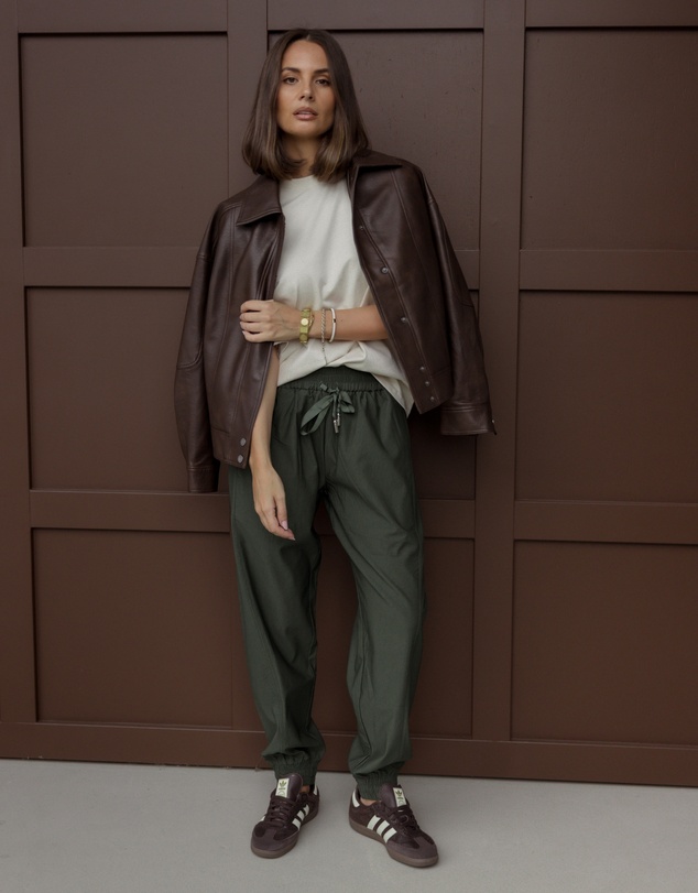 ALEXANDRA - Rune Pants Forest Green
