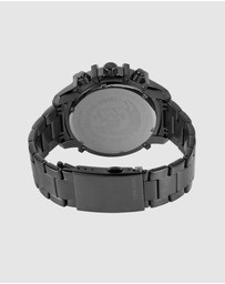 Diesel - Griffed Gun-Metal Chronograph Watch