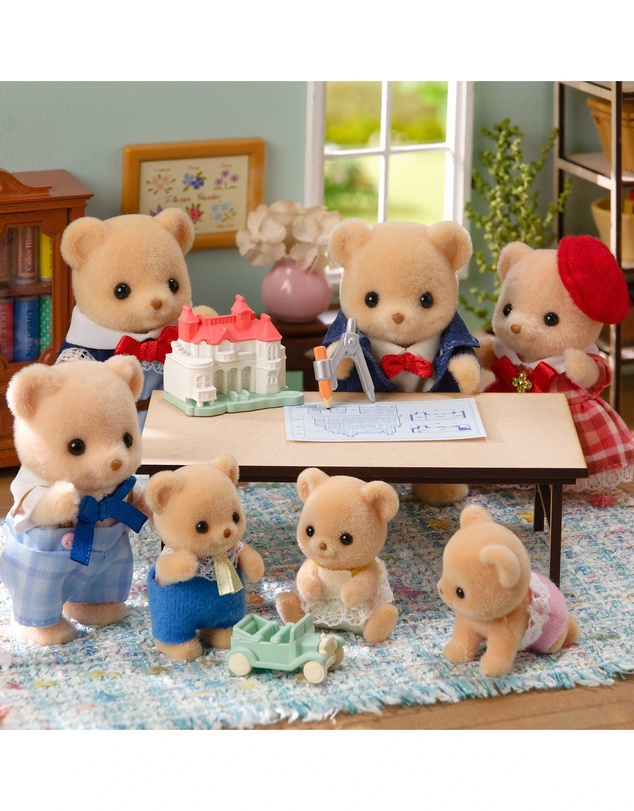 Sylvanian Families - Biscuit Bear Family